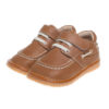"George" - Boys Leather Squeaky Shoes | Tan Colour