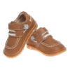 "George" - Boys Leather Squeaky Shoes | Tan Colour - Image 4