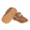 "George" - Boys Leather Squeaky Shoes | Tan Colour - Image 5